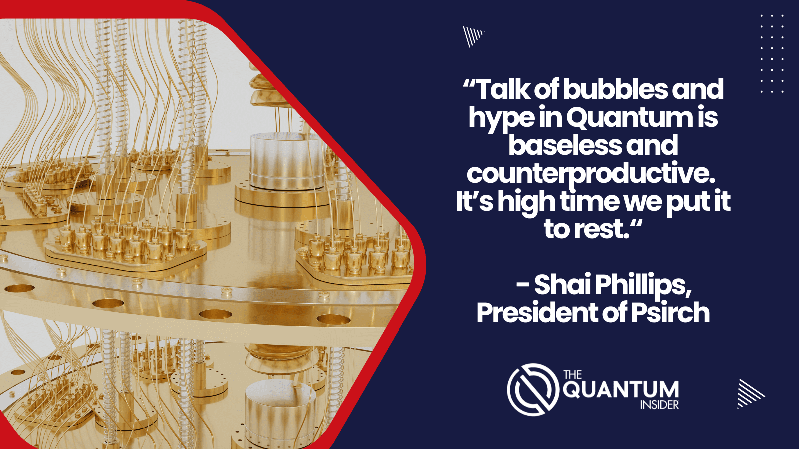 A quote from the president of quant